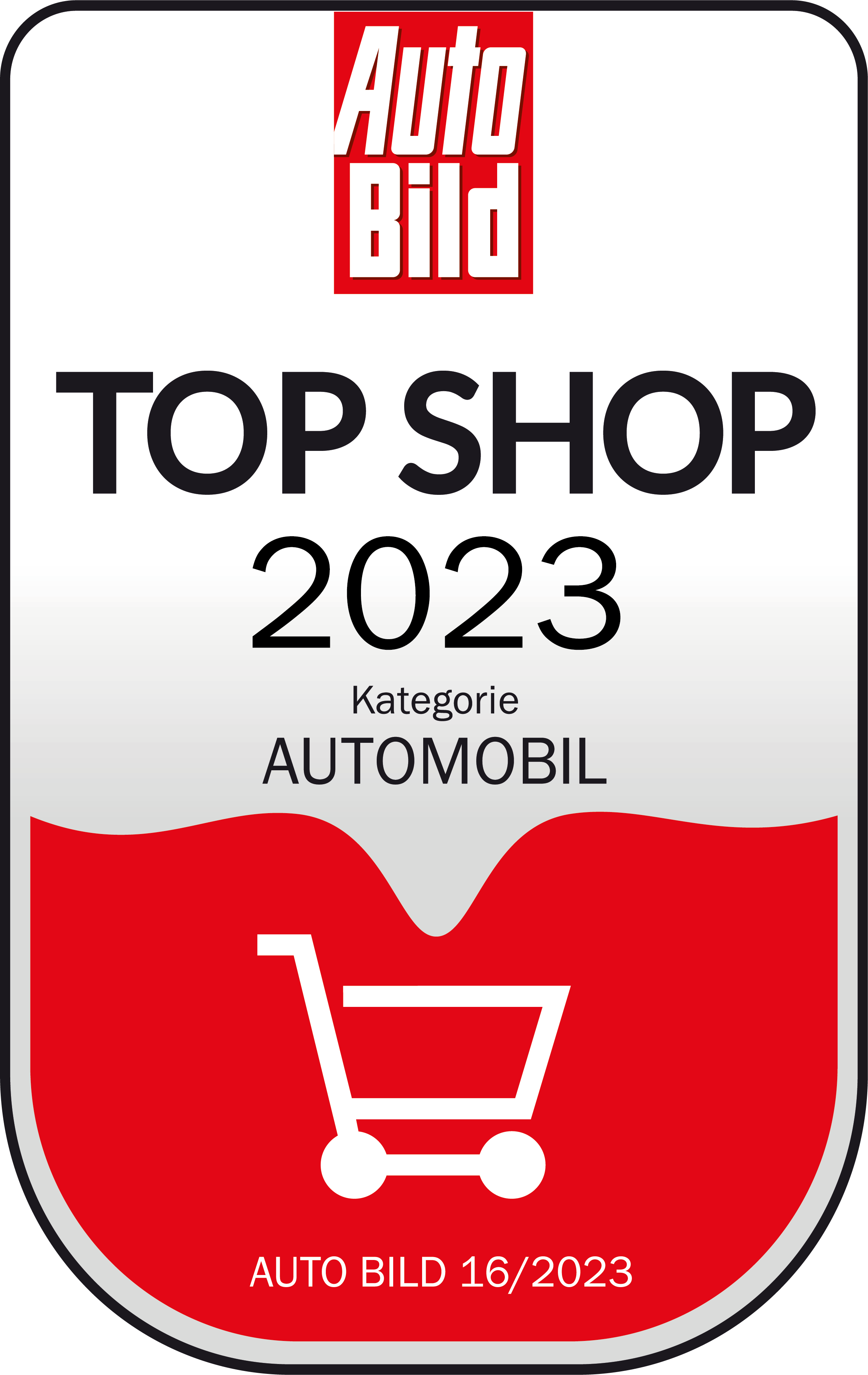 Top Shop 2023 Kategorie Automobil